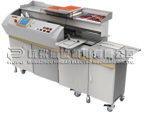 杭州彩霸988Y PUR膠裝機(jī) 180度展開不掉頁