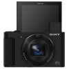 索尼（SONY）DSC-HX90 便攜數碼相機 1/2.3英寸CMOS傳感器 約1820萬有效像素 3.0英寸液晶屏 30倍光學變焦 無內置存儲 24mm廣角蔡司鏡頭 一年保修 黑色
